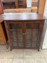 Dark Brown Storage Cabinet
