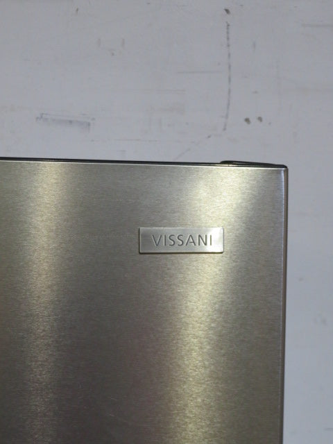 Stainless Steel Vissani Fridge with Top Freezer