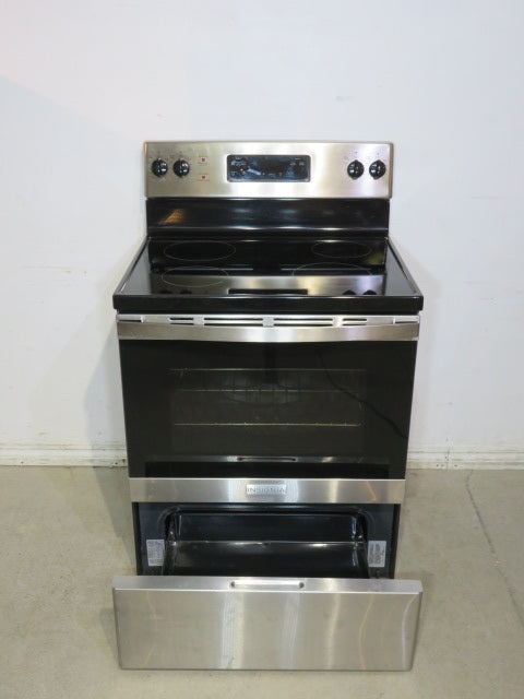 Insignia 30" Freestanding Electric Glass Top Range