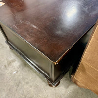 52x28-inch Spacious Dark Wood 5-Drawer Coffee Table