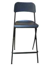 Black Ikea Folding Bar Chair