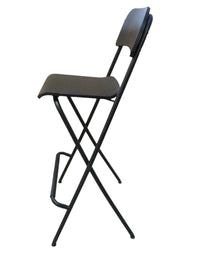 Black Ikea Folding Bar Chair