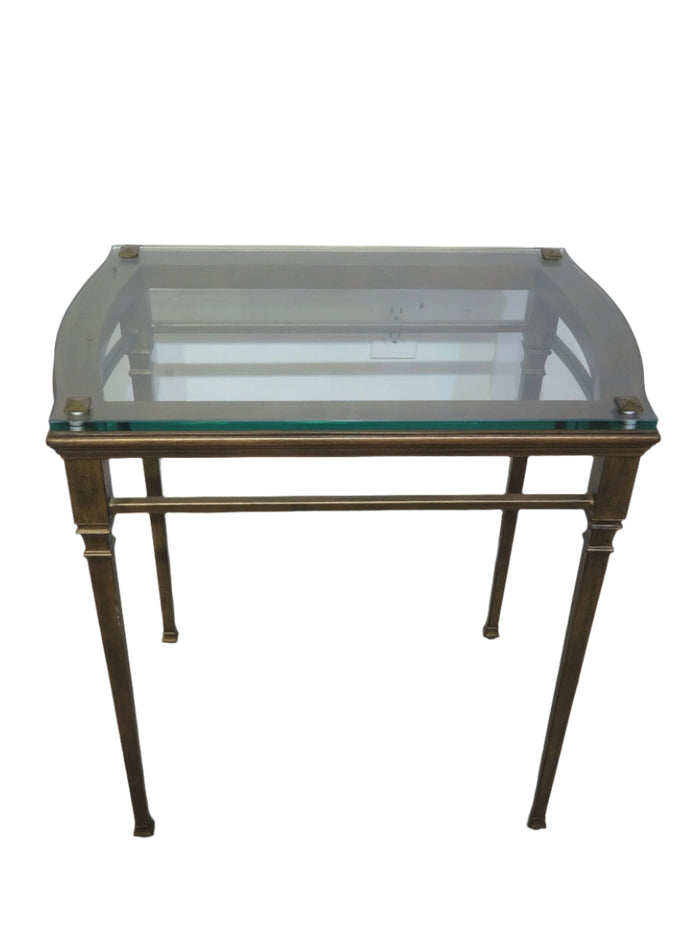 Glass End Table