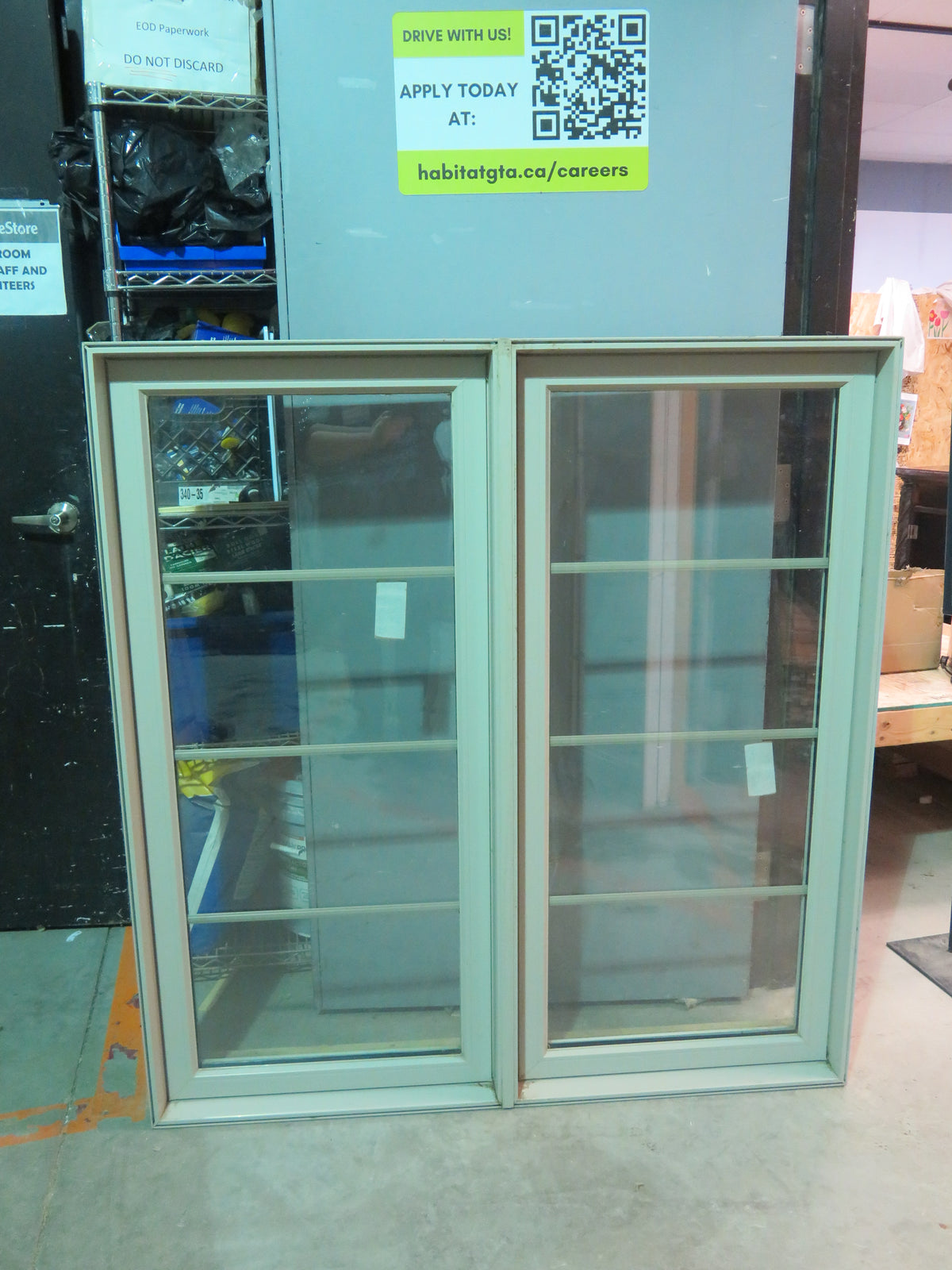 Fixed Vinyl Casement Window W 50 1/4" x 53 1/4"