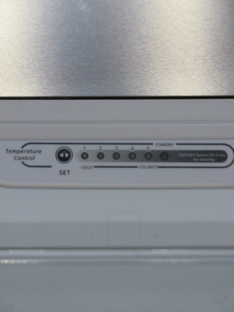 Stainless Steel Vissani Fridge with Top Freezer