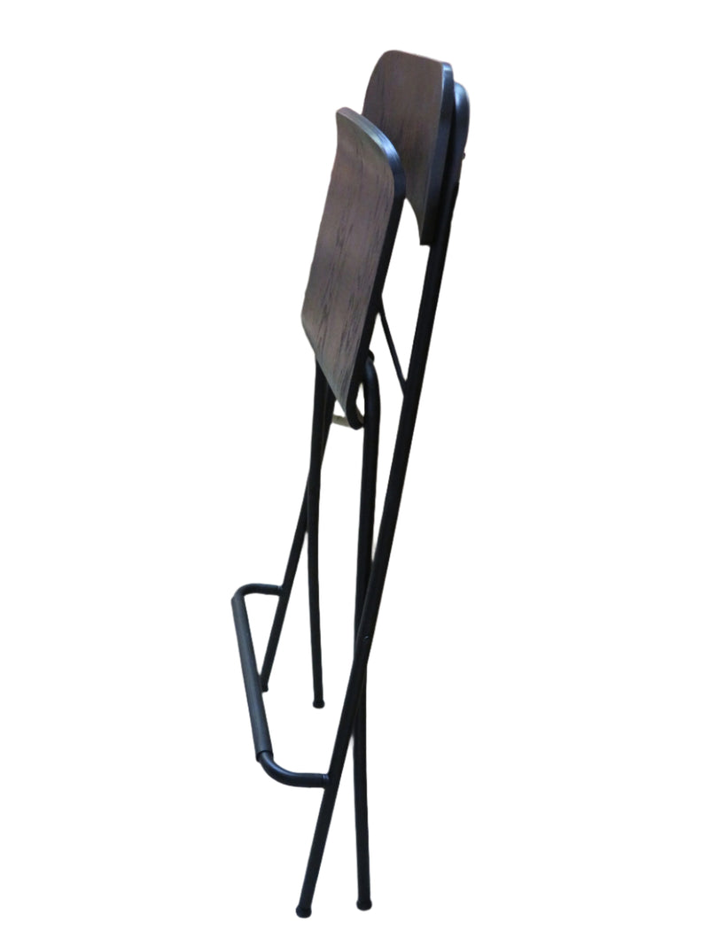 Black Ikea Folding Bar Chair