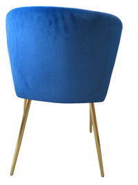 Blue Velvet Dining Chair