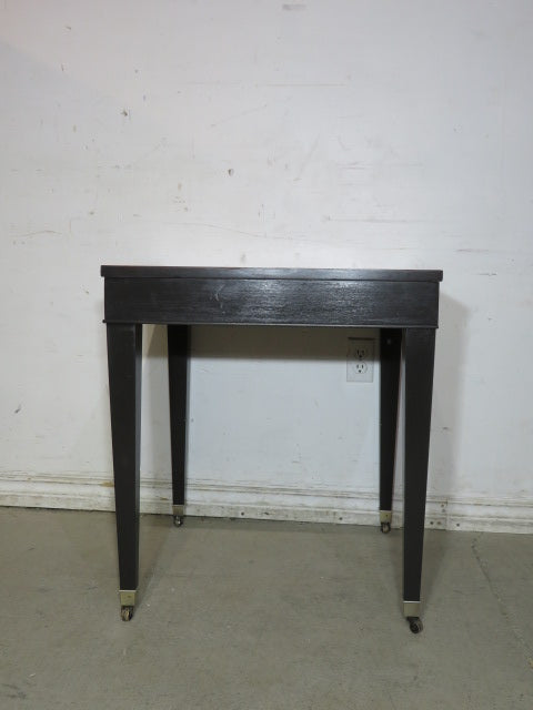 Upcycled Black Side Table