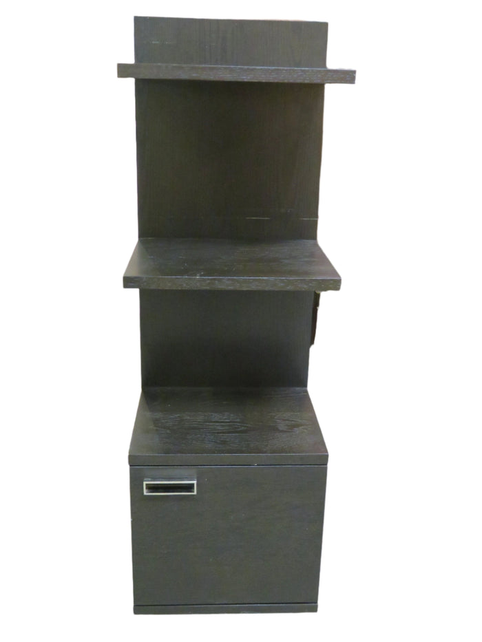 3-Tier Shelf with Bottom Door