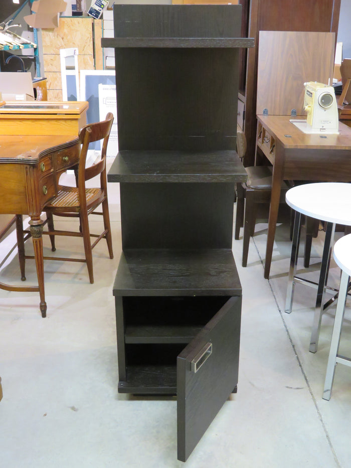 3-Tier Shelf with Bottom Door