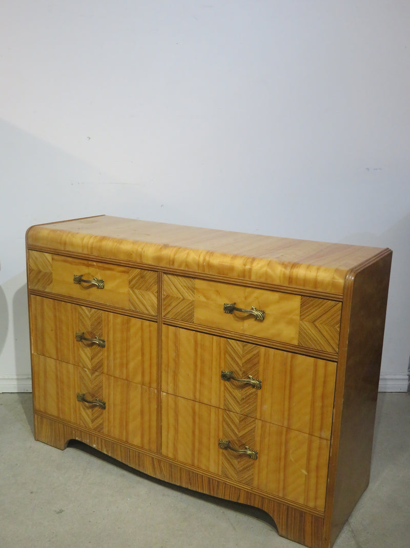 Antique Waterfall Sideboard