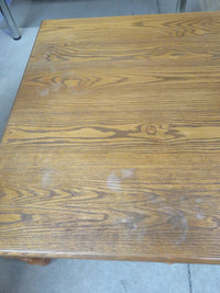 Large Wood Coffee Table with Drawer