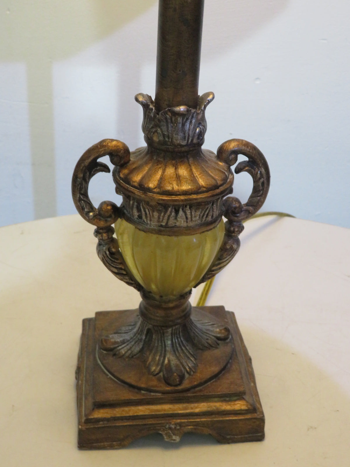 Vintage Bronze Lamp