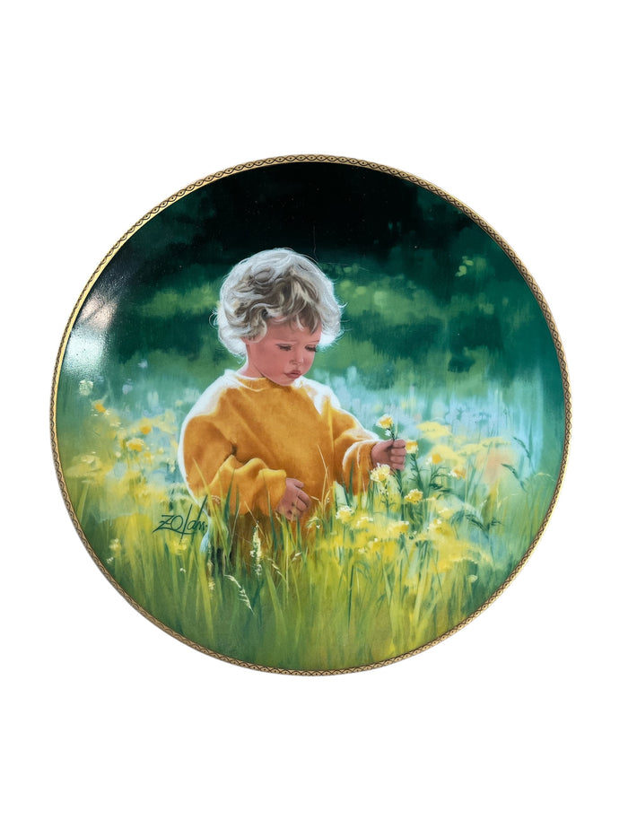 Donald Zolan "A Time For Piece" Collectors Plate