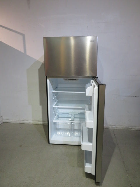Stainless Steel Vissani Fridge with Top Freezer