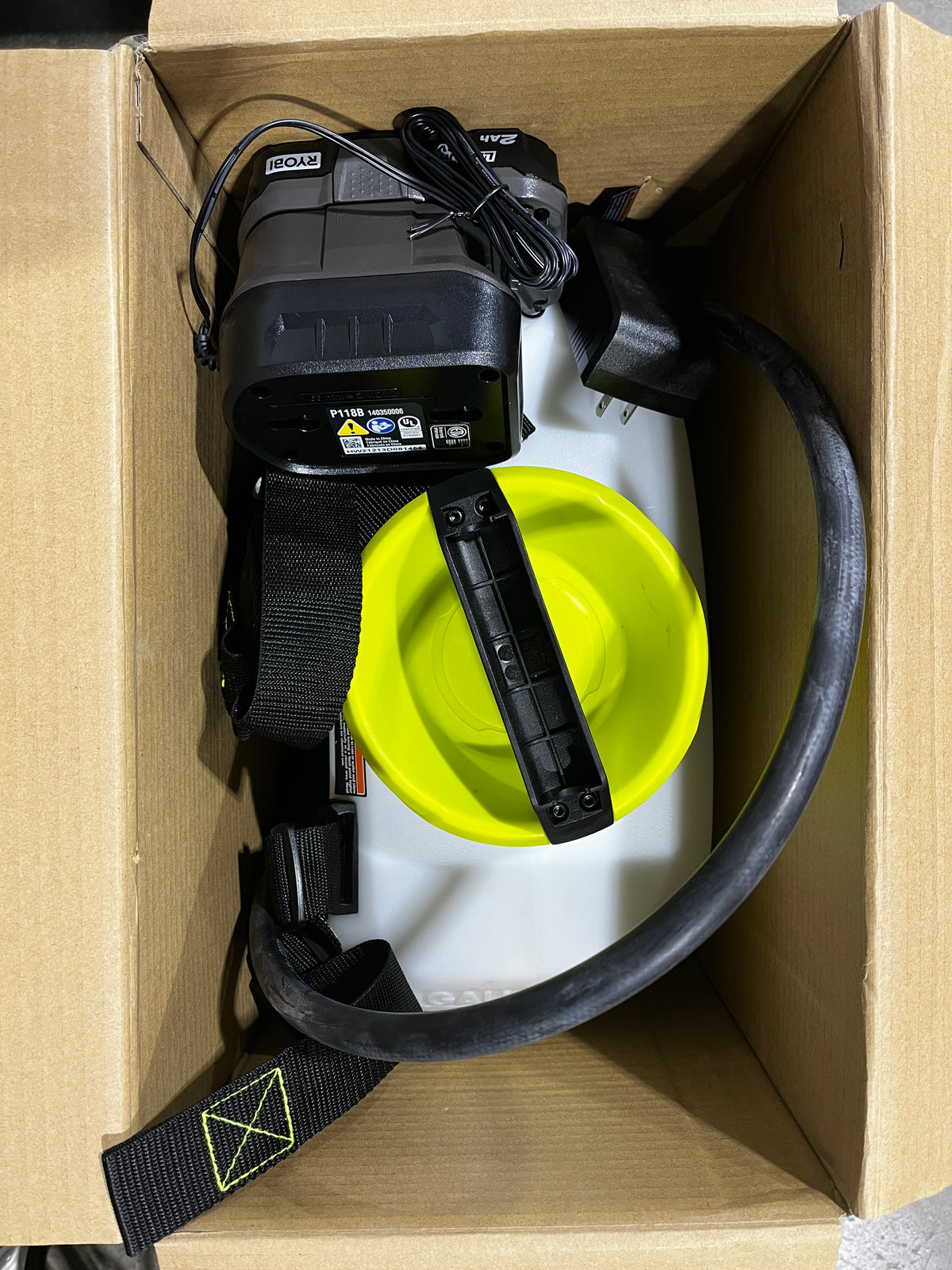 RYOBI 18V ONE+ Cordless Backpack Chemical Sprayer