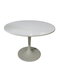 Round White Table