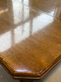 48"W Solid Wood Dining Table with 1 Leaf