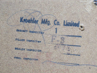 Kroehler Hardwood Dresser with Mirror