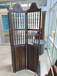 48" Wooden Room Divider
