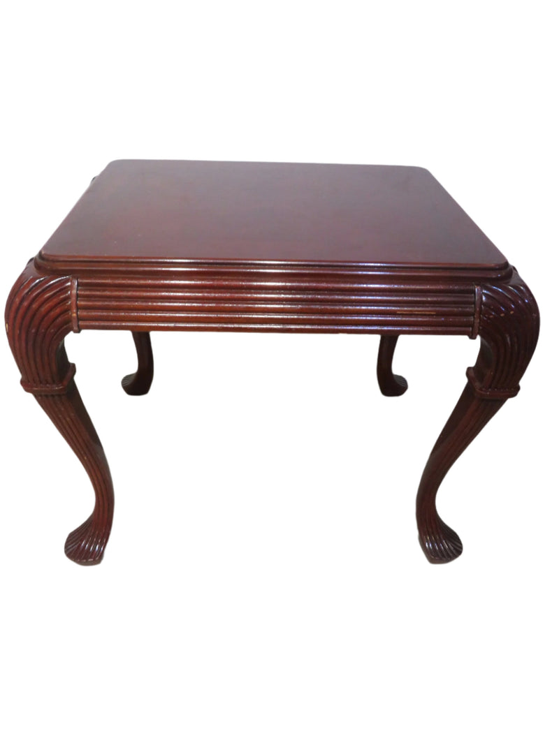 Mahogany-Color Side Table