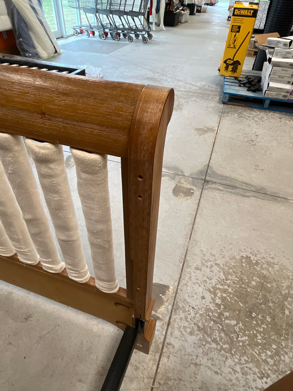 55"W Solid Wood Bed Frame - Double