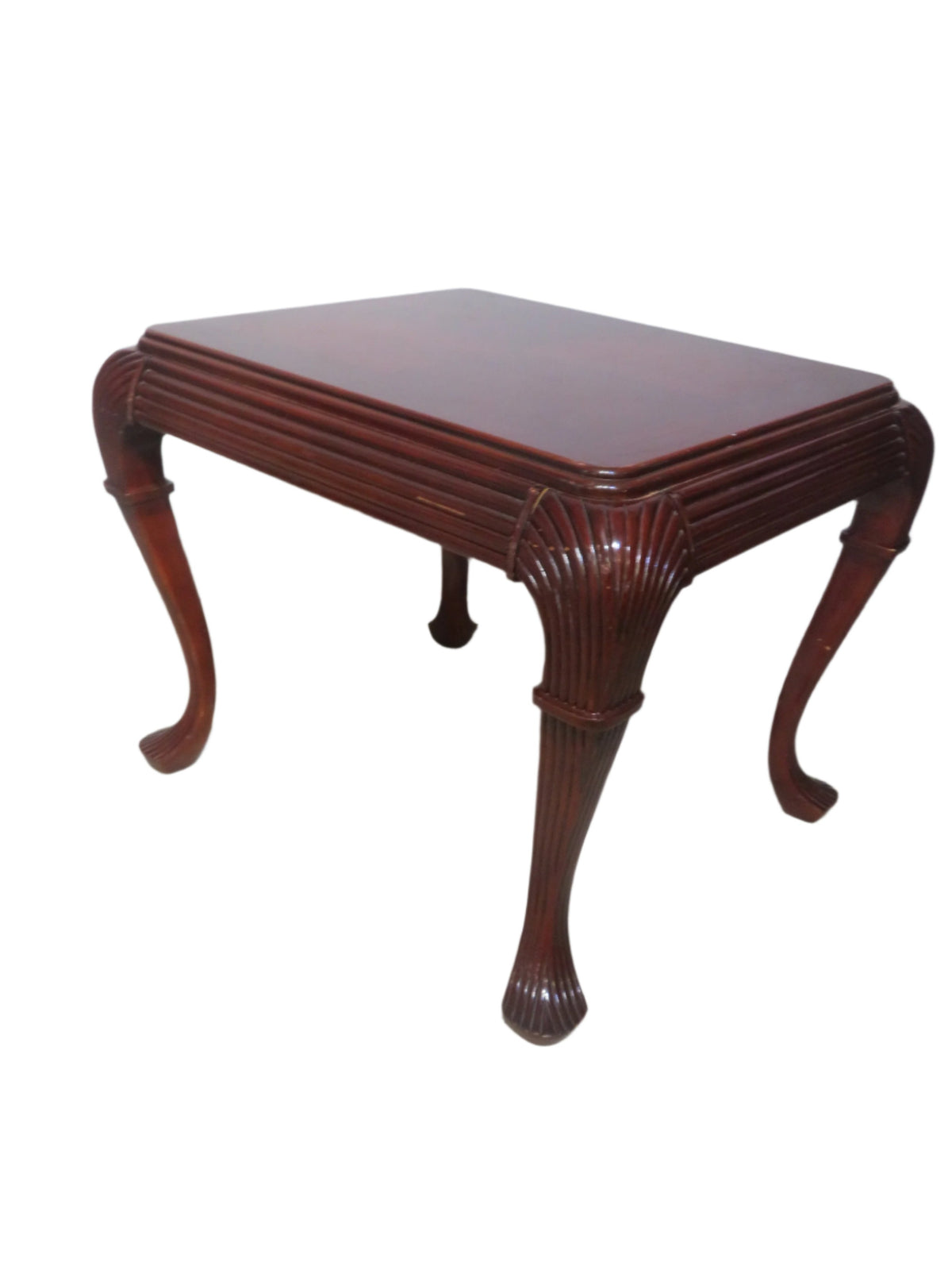 Mahogany-Color Side Table