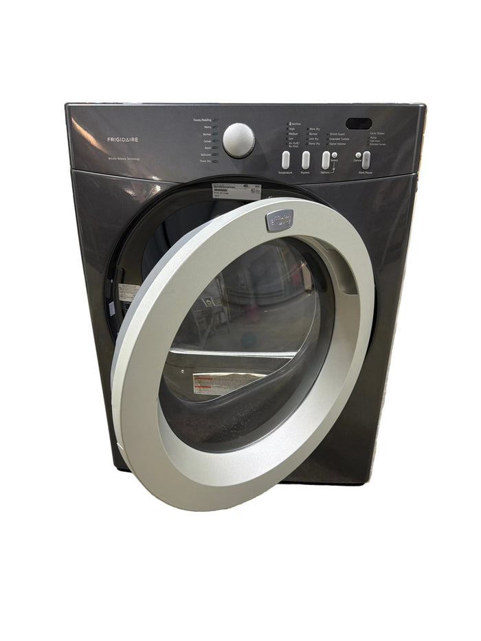 Frigidaire Affinity Frontload Electric Dryer in Grey, BKQE7017KTO