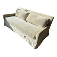 Ivory Slipcover Sofa