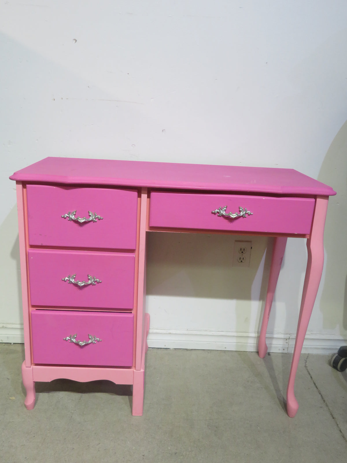 Pink Makeup Desk