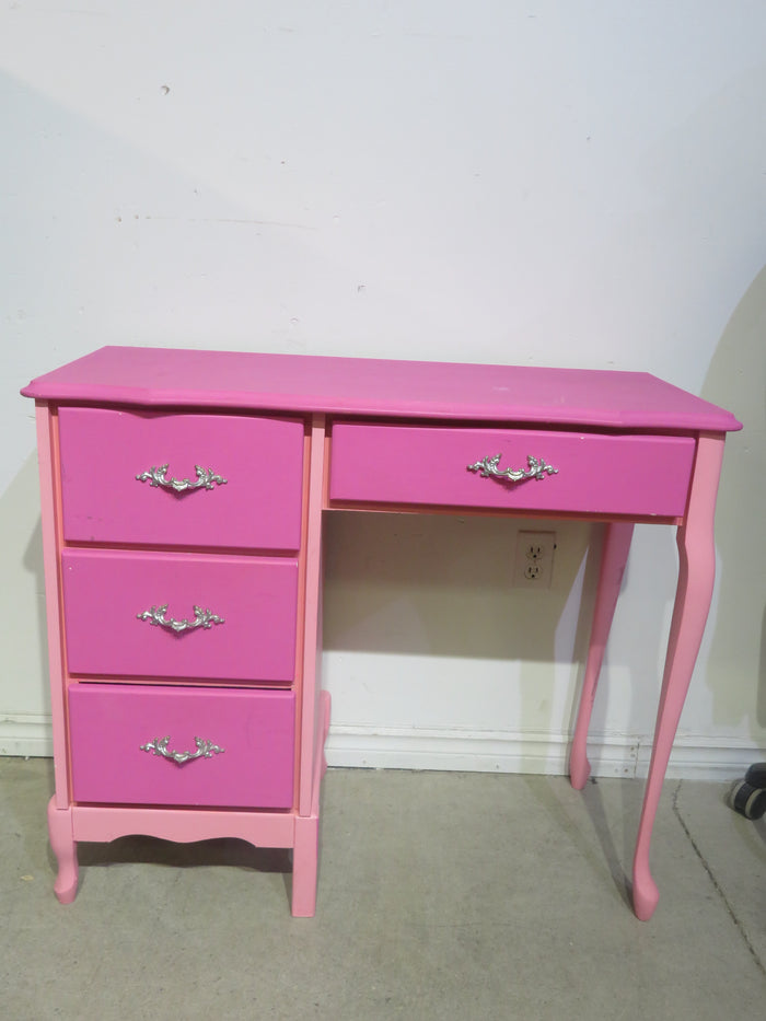 Pink Makeup Desk