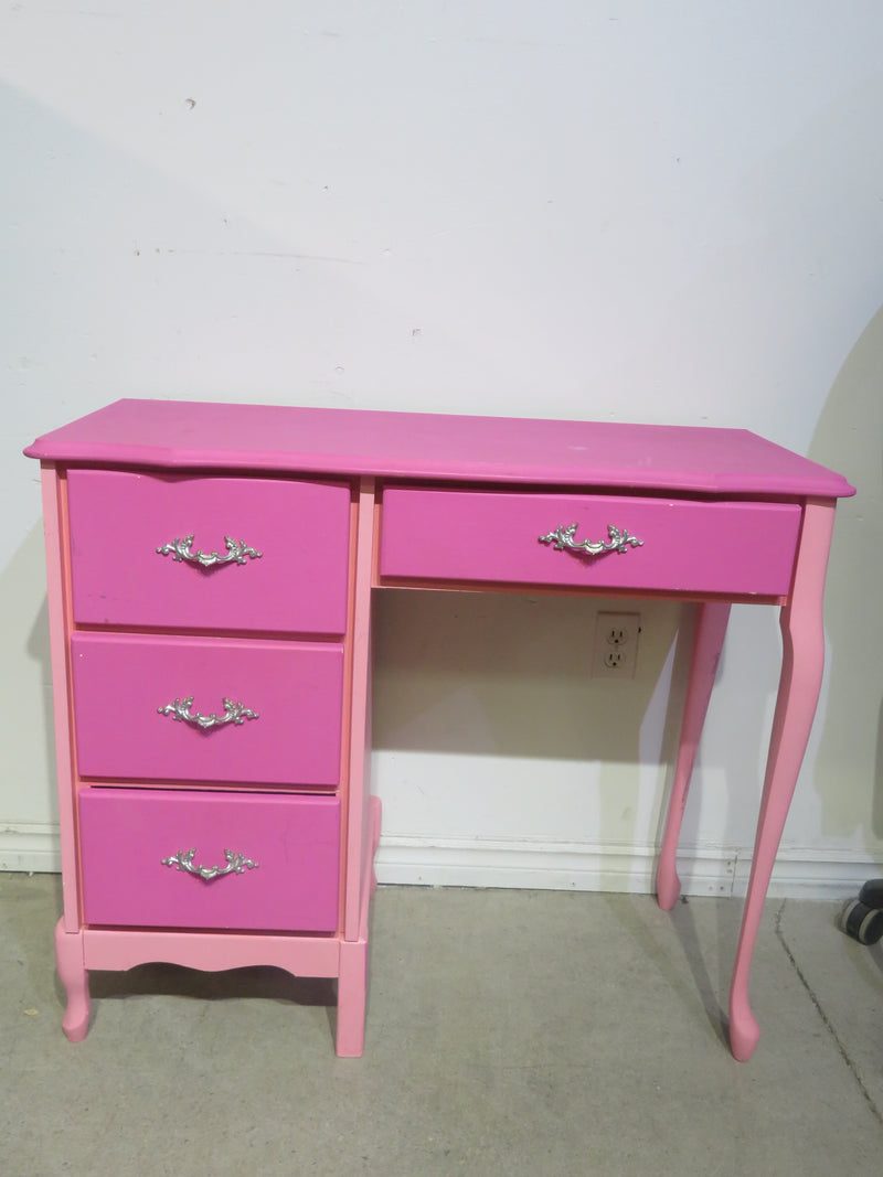 Pink Makeup Desk