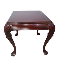 Mahogany-Color Side Table