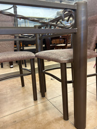 Creux Tubular Metal Dining Set