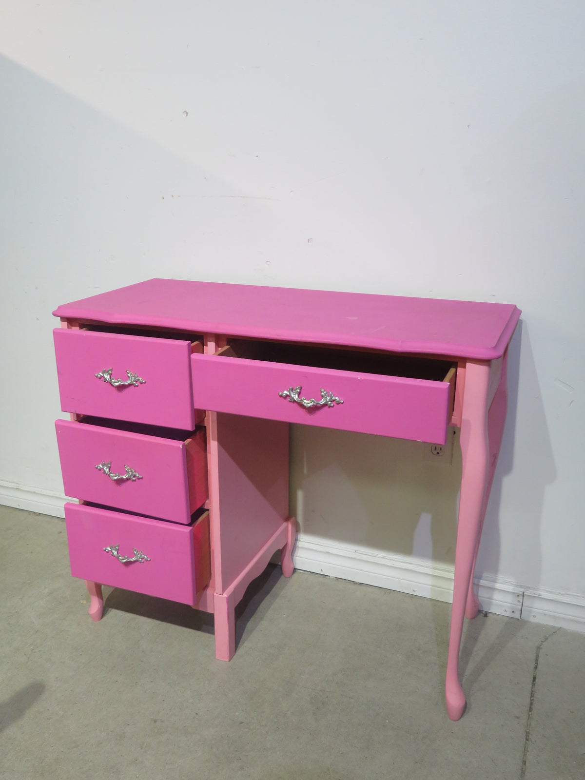 Pink Makeup Desk