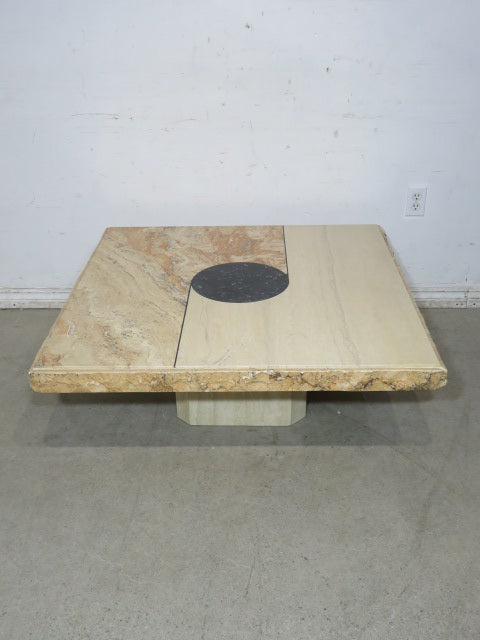 Contemporary Stone Coffee Table