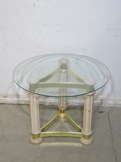 Glass Accent Table