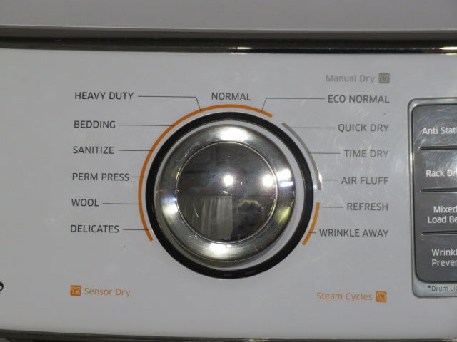 7.5 cu. ft. Samsung Electric Steam Dryer