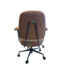 The Wellington Office Chair with Clay Toned Upholstered