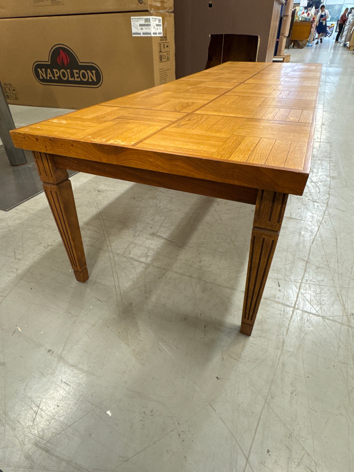 59” Wide Wooden Cofee Table