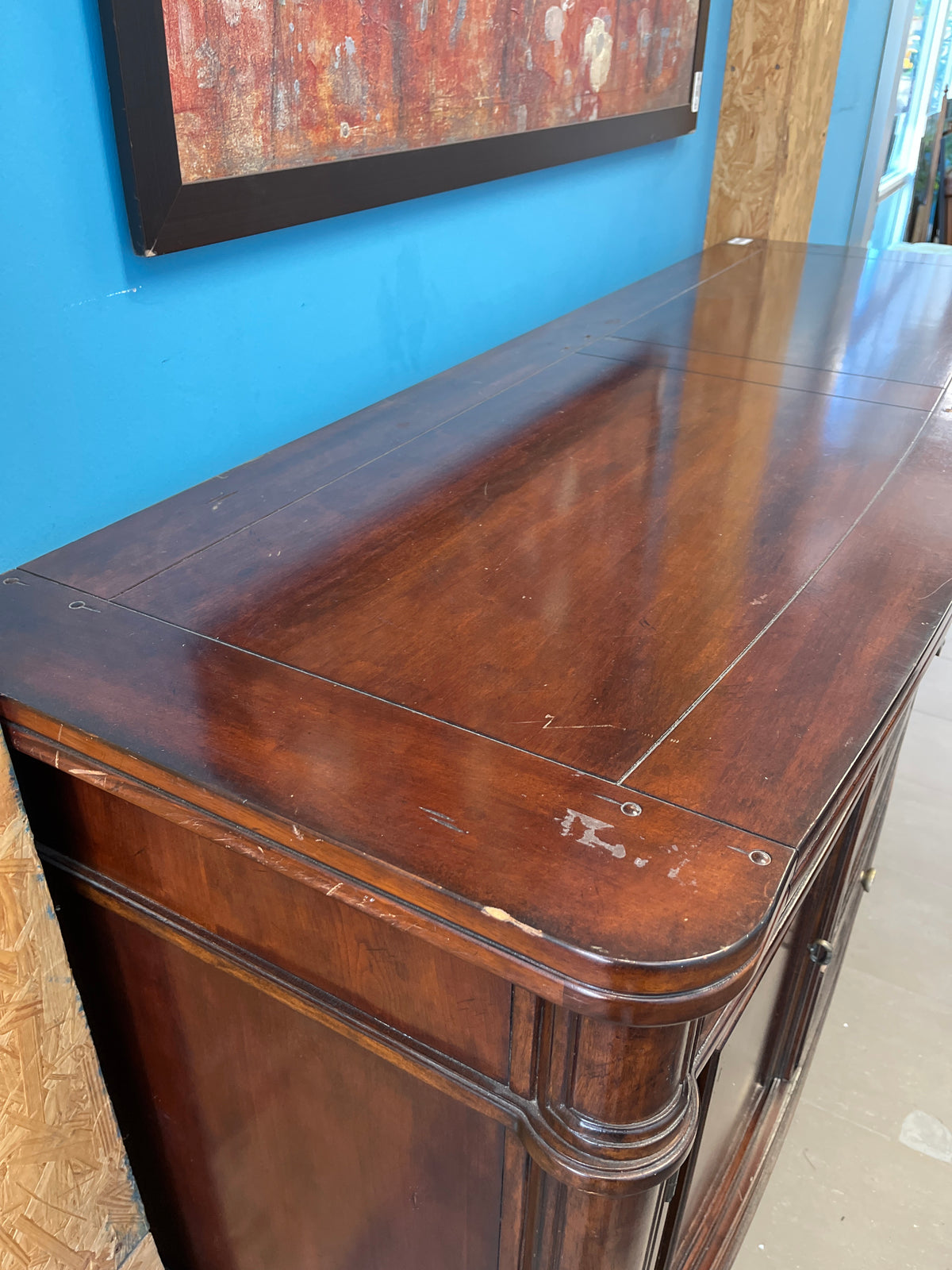 68"W Wooden Sideboard