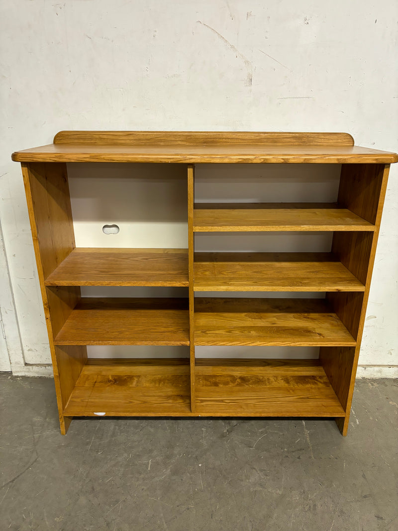 48”W Solid Pine 7 Drawer Shelving Unit