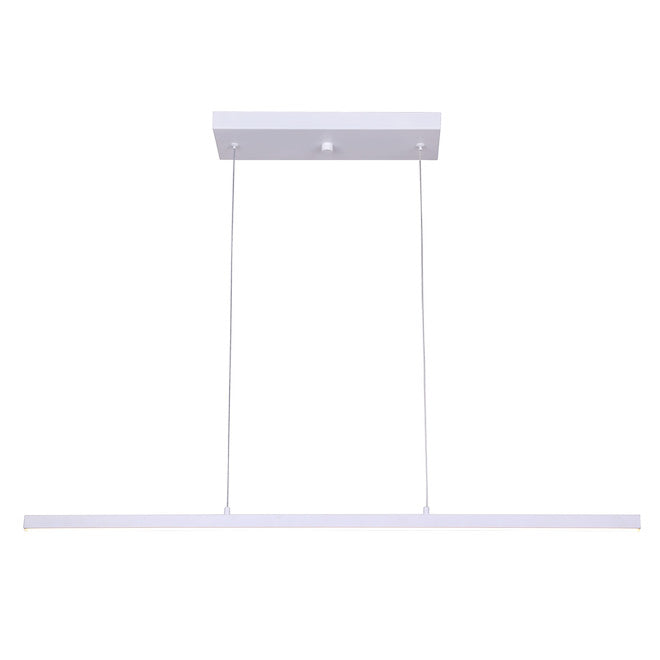 Canarm Maxton 1-Light White Integrated LED Chandelier