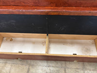 Wooden Bench with Storage