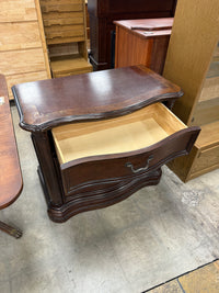 Large Rich Dark Brown Nightstand