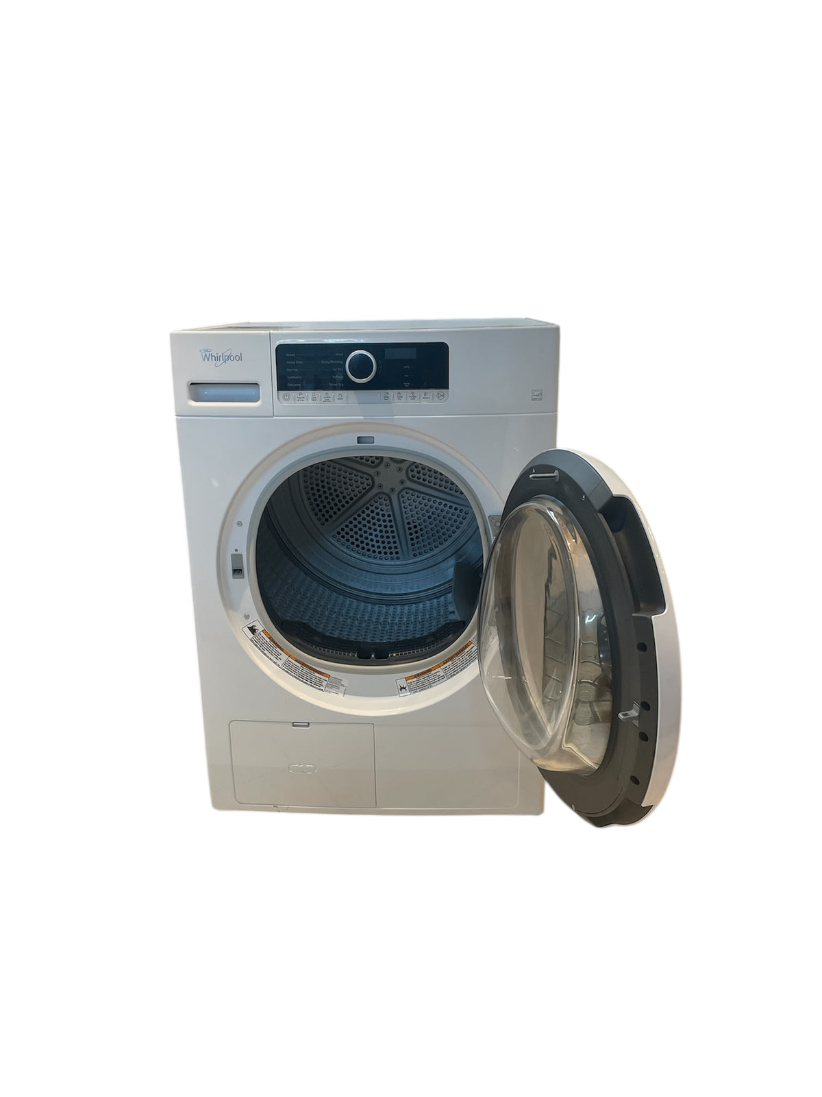 White Whirlpool Dyer