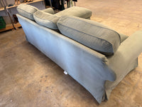 Light Green Loveseat Sectional
