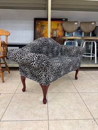Leopard Print Bench