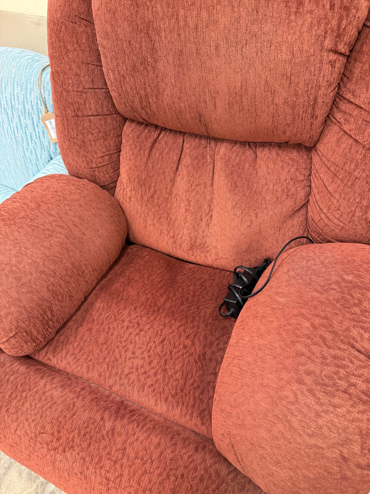 Burnt Burgundy Power Recliner Chair