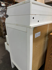 Paloma White Dresser with Flip Top